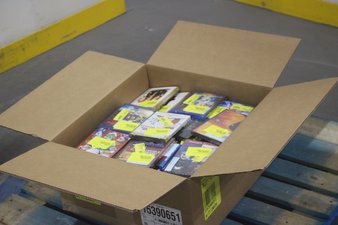 1 Parcel Box – 145 Pcs – DVD Discs – NEW/SEALED Products – Walmart