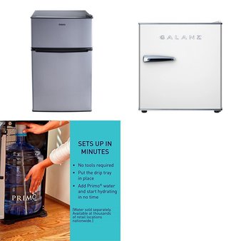 Pallet – 5 Pcs – Bar Refrigerators & Water Coolers – Customer Returns – Galanz, Primo