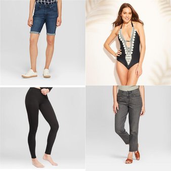 250 Pcs – Jeans, Pants, Legging & Shorts, Swimwear – New – Retail Ready – Universal Thread, Warm Essentials by Cuddl Duds, Kona Sol, A New Day