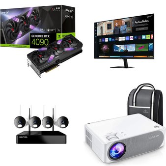 Pallet – 91 Pcs – Projector, Portable Speakers, Monitors, Humidifiers / De-Humidifiers – Customer Returns – HP, Packed Party, Samsung, onn.