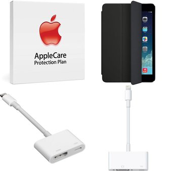 112 Pcs – Apple Accessories – Customer Returns – Models: MD825AM/A, MD826AM/A, MMX62AM/A, MD810LL/A