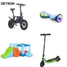 Pallet - 10 Pcs - Powered, Cycling & Bicycles, Outdoor Sports, Pretend & Dress-Up - Customer Returns - Jetson, Razor Power Core, Bestway, Step2