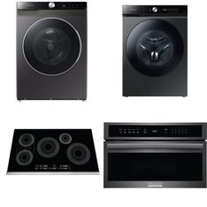 4 Pcs - Laundry - Open Box Like New, Like New - Samsung, Frigidaire, Frigidaire Gallery