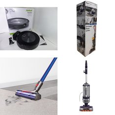 Pallet - 16 Pcs - Vacuums - Damaged / Missing Parts / Tested NOT WORKING - Hoover, Dyson, Shark, iRobot