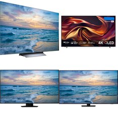 3 Pallets - 31 Pcs - LED/LCD TVs - Refurbished (GRADE A, GRADE B) - VIZIO, Samsung