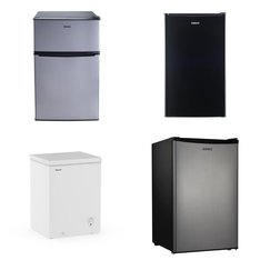 Pallet - 10 Pcs - Bar Refrigerators & Water Coolers, Refrigerators, Freezers - Customer Returns - Galanz, Primo Water, HISENSE, Great Value