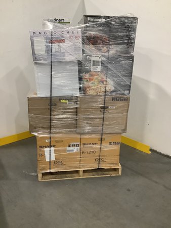 1 Pallets – 15 Pcs – Microwaves, Ovens / Ranges – Untested Customer Returns – Major Retailer