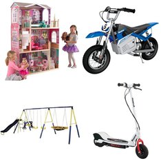 6 Pallets - 83 Pcs - Powered, Trampolines, Dolls, Vehicles, Trains & RC - Customer Returns - Razor, Razor Power Core, Jetson, Bounce Pro