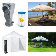 Pallet - 6 Pcs - Camping & Hiking, Pools & Water Fun, Patio - Customer Returns - Ozark Trail, Funsicle, E-Z UP, Slumberjack