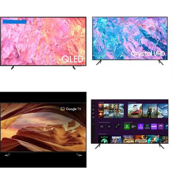 3 Pallets – 28 Pcs – LED/LCD TVs – Refurbished (GRADE A, GRADE B) – VIZIO, Samsung, TCL, Sony