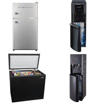 Pallet – 8 Pcs – Bar Refrigerators & Water Coolers, Refrigerators, Freezers – Customer Returns – Primo, Arctic King, Primo Water, Igloo