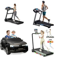 Pallet - 7 Pcs - Exercise & Fitness, Vehicles, Cycling & Bicycles - Customer Returns - MaxKare, Yexmas, ADNOOM, Costway