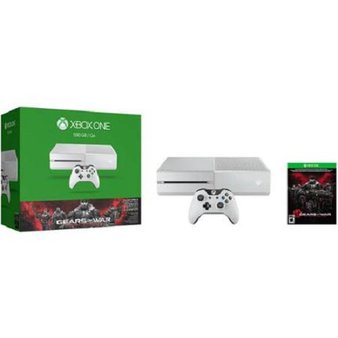 10 Pieces of Microsoft 5C5-00081 Xbox One 500GB White Console Gears of War Gaming Consoles GRADE B Refurbished