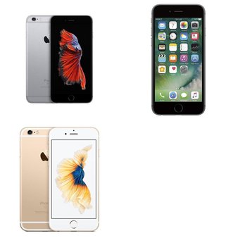 5 Pcs – Apple iPhone 6S – Brand New (Unlocked) – Models: MN1E2LL/A, 3A510LL/A, 3C109LL/A,