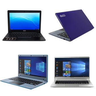 66 Pcs – Laptop Computers – Refurbished (GRADE A) – EVOO, Samsung, HP