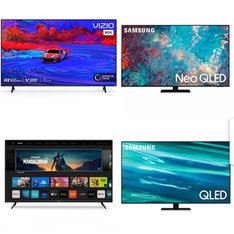 36 Pcs – LED/LCD TVs – Refurbished (GRADE A, GRADE B) – VIZIO, Samsung, TCL
