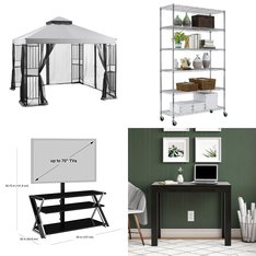 Pallet - 6 Pcs - TV Stands, Wall Mounts & Entertainment Centers, Patio, Office, Storage & Organization - Overstock - Mainstays