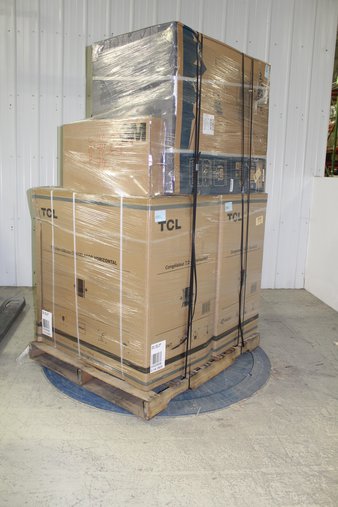 12 Pallets – 243 Pcs – New Single Cup Brewers, Microwaves, Heaters, Kitchen & Dining – New and New Damaged Box – Walmart