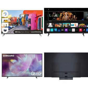 64 Pcs – LED/LCD TVs – Refurbished (GRADE A) – Samsung, LG, VIZIO, Sony
