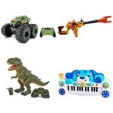 Pallet - 29 Pcs - Vehicles, Trains & RC, Action Figures, Not Powered, Water Guns & Foam Blasters - Customer Returns - New Bright, Adventure Force, Spark Create Imagine, Adventure Force Tactical Strike