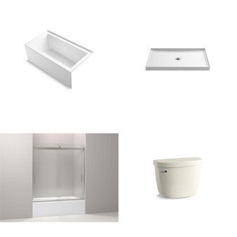 Pallet – 8 Pcs – Kitchen & Bath Fixtures, Hardware, Bath – Customer Returns – Kohler, TOTO USA, Toto