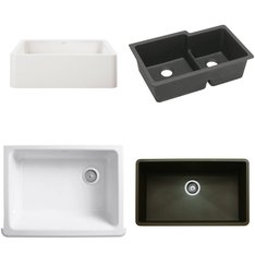 Pallet - 12 Pcs - Kitchen & Bath Fixtures, Hardware - Customer Returns - Kohler, ELKAY, Blanco, LINCOLN PRODUCTS