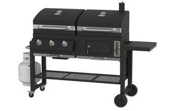 Pallet – Expert Grill XG1010100201 3 IN 1 Dual Fuel Gas and Charcoal 3 Burner Grill with Griddle, Black – Open Box Customer Returns – Expert Grill