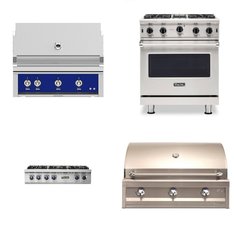 Flash Sale! 6 Pallets - 48 Pcs - Overstock - Accessories, Grills & Outdoor Cooking, Ovens / Ranges, Automotive Parts - New, Like New, Open Box Like New - Monogram, Thermador, VIKING RANGE, Hestan