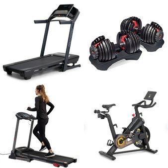 Pallet – 12 Pcs – Exercise & Fitness, Game Room – Customer Returns – ProForm, Bowflex, CAP, Sunny Health & Fitness