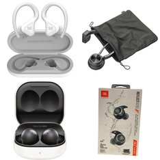 Case Pack - 14 Pcs - In Ear Headphones - Customer Returns - Samsung, JBL, HP, Monster