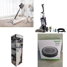Flash Sale! Pallet - 28 Pcs - Vacuums, Not Powered - Damaged / Missing Parts - Tineco, Shark, Hoover, Bissell