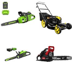 Pallet - 19 Pcs - Other, Hedge Clippers & Chainsaws, Trimmers & Edgers, Unsorted - Customer Returns - Ozark Trail, Hyper Tough, GreenWorks, UNBRANDED