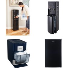 Pallet - 6 Pcs - Bar Refrigerators & Water Coolers, Refrigerators, Ice Makers - Customer Returns - Primo, Primo Water, Galanz, Curtis International