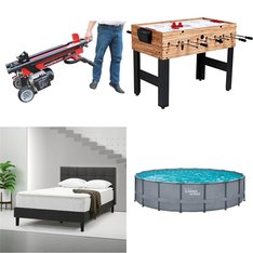 Pallet – 12 Pcs – Other, Cycling & Bicycles, Mattresses, Game Room – Overstock – PowerSmart, Slumber 1, MD Sports