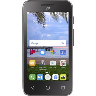 11 Pcs – Alcatel TFALA466BGP4P TracFone A466BG PIXI UNITE 4G Prepaid Smartphone, Black – Refurbished (GRADE A – Activated)