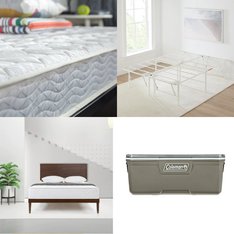CLEARANCE! Pallet - 13 Pcs - Mattresses, Bedroom, Pillows, Camping & Hiking - Overstock - Zinus, Mainstays