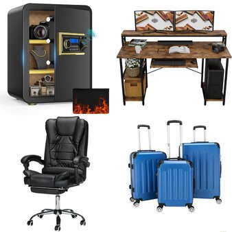 Pallet – 5 Pcs – Office, Vacuums, Safes, Luggage – Customer Returns – Hoffree, INSE, Ironck, Telam