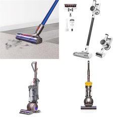 Pallet – 16 Pcs – Vacuums – Damaged / Missing Parts / Tested NOT WORKING – Hoover, Shark, Dyson, Tineco