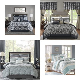 3 Pallets – 149 Pcs – Curtains & Window Coverings, Bedding Sets, Rugs & Mats – Like New or New Customer Returns – JC Penney