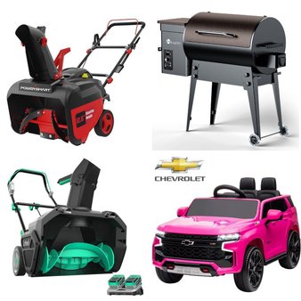 Pallet – 5 Pcs – Snow Removal, Vehicles, Vehicles, Trains & RC, Grills & Outdoor Cooking – Customer Returns – Sesslife, Funcid, KingChii, LiTHELi