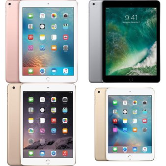 28 Pcs – Apple iPads – Refurbished (GRADE C) – Models: 3A857LL/A, 3A335LL/A, 3A136LL/A, MP2F2LL/A – Tablets