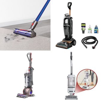 Pallet – 10 Pcs – Vacuums – Damaged / Missing Parts / Tested NOT WORKING – Bissell, Hoover, Shark, Dyson