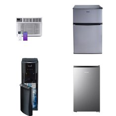 Pallet - 13 Pcs - Freezers, Bar Refrigerators & Water Coolers, Air Conditioners - Customer Returns - HISENSE, Primo Water, WhizMax, Galanz