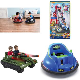 CLEARANCE! 1 Pallet – 6 Pcs – Vehicles, Vehicles, Trains & RC – Customer Returns – Flybar, Dynacraft, Action Wheels, Paw Patrol