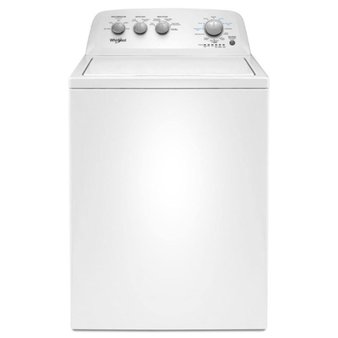 Pallet – 1 Pcs – Laundry – WHIRLPOOL – Whirlpool WTW4850HW 3.9 cu. ft. High-Efficiency White Top Load Washing Machine with Soaking Cycles