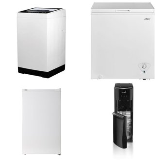 1 Pallets – 9 Pcs – Bar Refrigerators & Water Coolers, Freezers – Untested Customer Returns – Walmart.