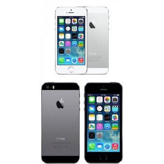 63 Pcs – Apple iPhone 5S – Refurbished (GRADE A – Unlocked) – Models: ME372LL/A, ME341LL/A