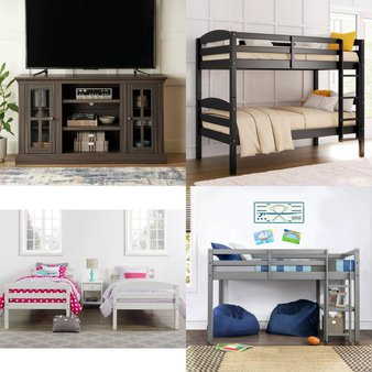 Pallet – 14 Pcs – Bedroom, Kids, Office, TV Stands, Wall Mounts & Entertainment Centers – Overstock – Better Homes & Gardens, Mainstay’s