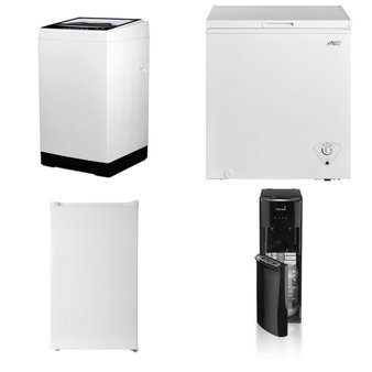 1 Pallets – 9 Pcs – Bar Refrigerators & Water Coolers, Freezers – Untested Customer Returns – Walmart.