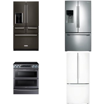 Lowes – 26 Pcs – Laundry, Refrigerators, Ovens / Ranges, Microwaves – Customer Returns – WHIRLPOOL, Samsung, Maytag, Frigidaire
